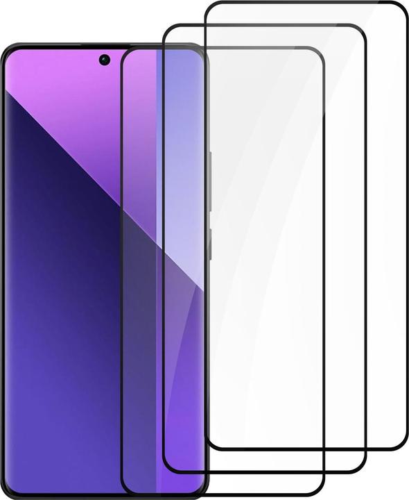 Produktbild Cadorabo Display Schutzglas für Xiaomi Redmi Note 13 Pro Plus Schutzfolie 3er Pack (3 Stück, Xiaomi Redmi Note 13 Pro)