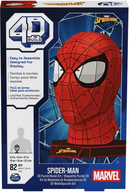 Actual product image Spin Master FDP APZ Marvl Spiderman Mask GML (82 pieces)