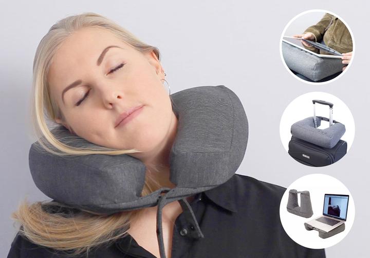 Immagine prodotto Bosign Cuscino da viaggio Kneck 3in1 S&P (Cuscino per testa e collo)