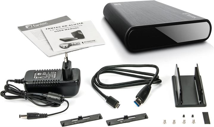 Produktbild Fantec DB-ALU31A (3.5", 2.5")