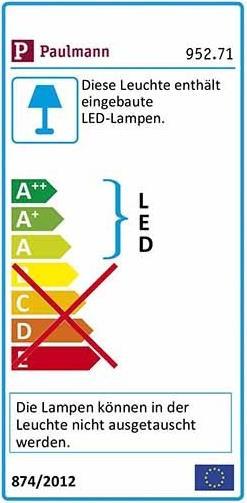 Energie-Label Paulmann URail Spot Circle (308 lm)