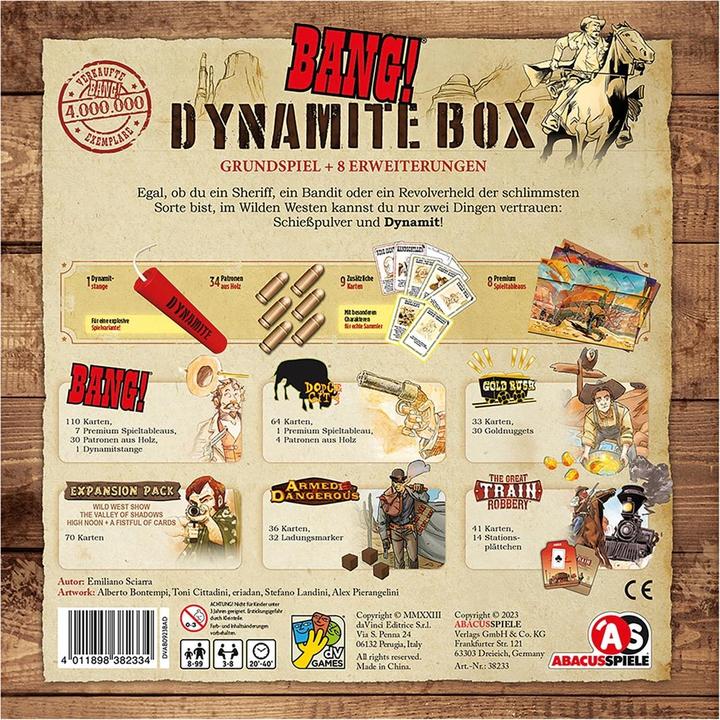 Produktbild Abacus BANG! Dynamite (d) (Deutsch)