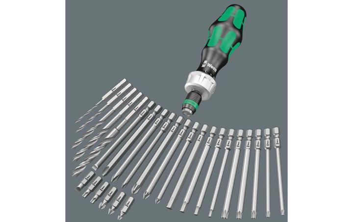Produktbild Wera Kraftform Kompakt 60 RA (Kreuz Phillips PH M2, Innensechsrund TX M20, Innensechsrund TX M25, Kreuz Phillips PH M1, Innensechsrund TX M15, Kreuz Pozidriv PZ M3, Innensechsrund TX M30, Kreuz Phillips PH M3, Kreuz Pozidriv PZ M2, Innensechsrund TX M10, Kreuz Pozidriv PZ M1)