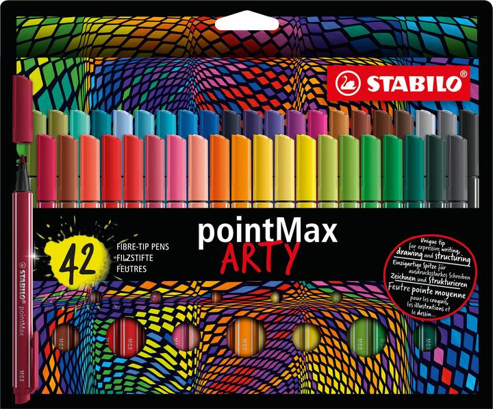 Actual product image STABILO pointMax felt tip pen (Assorted, 42 x)