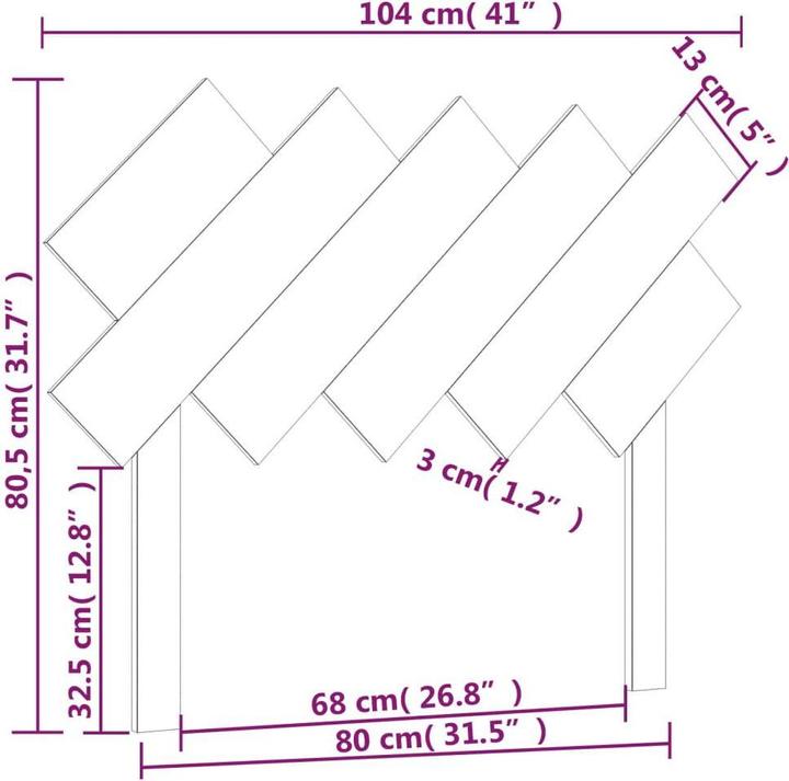 Image du produit VidaXL Ute (104 x 3 x 80.5 cm)