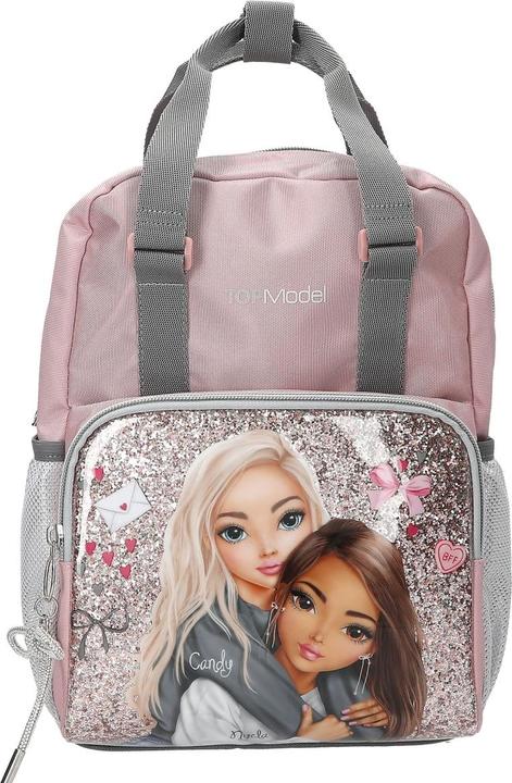 Top Model Topmodel - TOPModel Small Backpack MY BFF - Pink and Grey (413318)