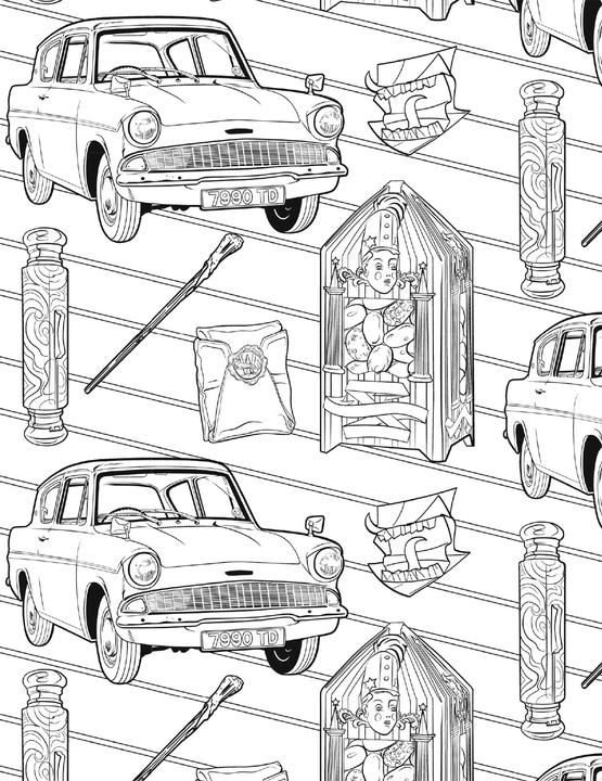 Actual product image Panini From the Harry Potter films: The Official Colouring Book: Gryffindor