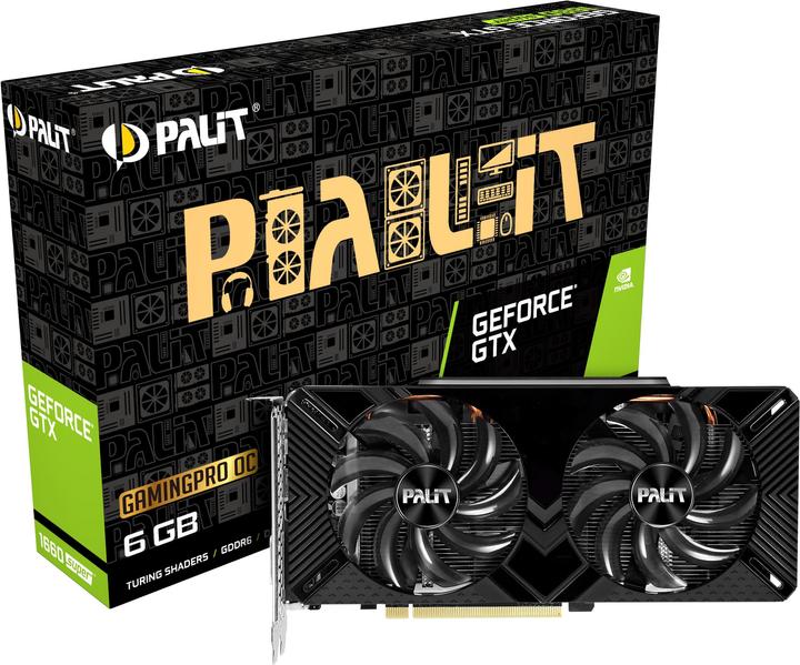 Produktbild Palit Geforce GTX 1660 Super GamingPro OC (6 GB)