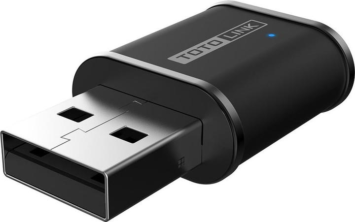 Actual product image Totolink A650USM AC650 WIRELESS DUAL BAND USB ADAPTER, MU-MIMO SUPPORT (USB)