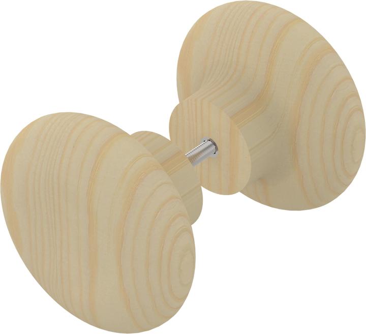 Produktbild Harvia Sauna Türgriff aus Holz rund, klein ø 65mm