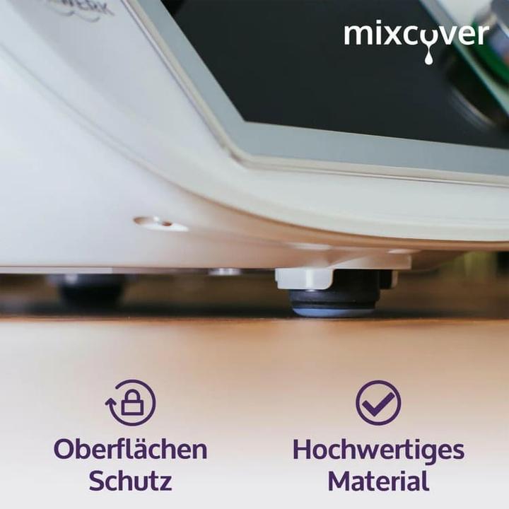 Produktbild Mixcover 3 unsichtbare Slider Gleiter für den Thermomix TM6 TM5