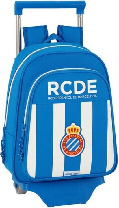 RCD Espanyol Schulrucksack mit Rädern 705 (27 x 10 x 67 cm) (10 l)