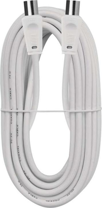 Image du produit Emos Câble coaxial d'antenne, blindé 10m - connecteur droit (Câble d'antenne)