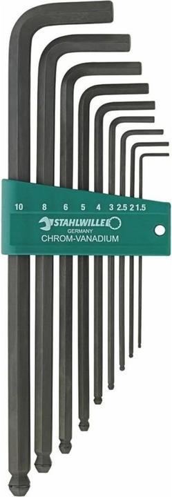 Produktbild Stahlwille Winkelschraubendreher-Satz 1,5-10mm Sechskant 9-tlg