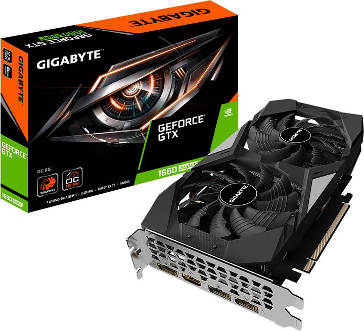 Image du produit Gigabyte GeForce GTX 1660S OC (6 Go)