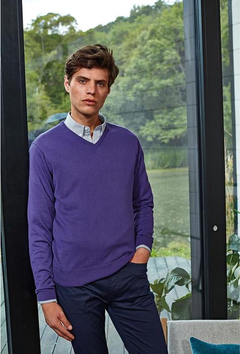Image du produit Premier Pull en tricot avec encolure en V (4XL)