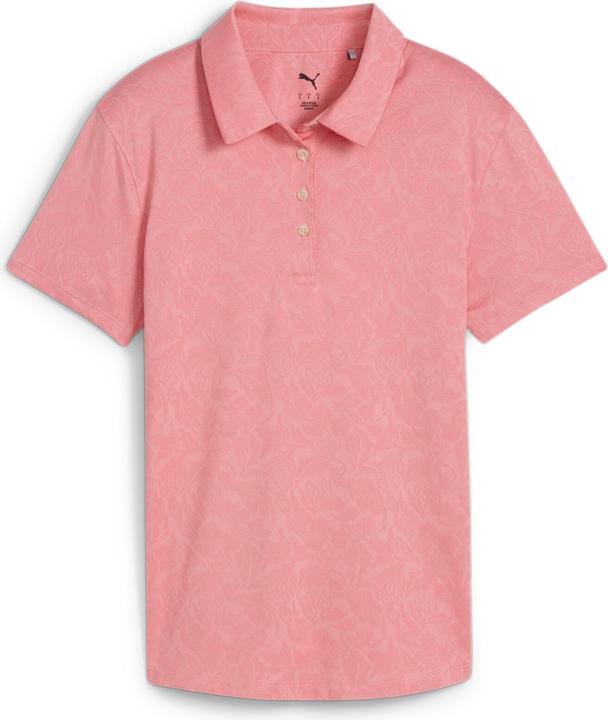 Puma W MATTR Lianas Jacquard SS Polo (S)