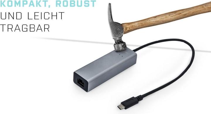 Actual product image i-tec USB-C to (USB-C, RJ45 (1x))