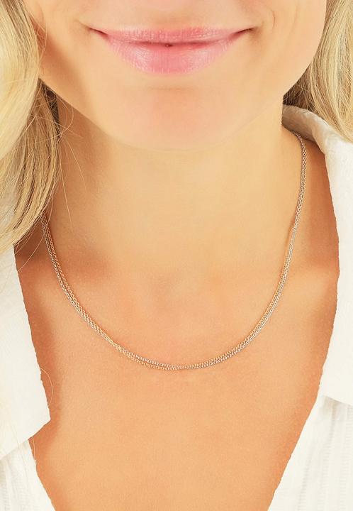 Image du produit Muau Ancrage rond (750, Or rose, Or blanc 18 carats, 45 cm)