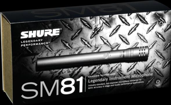Actual product image Shure Sm81