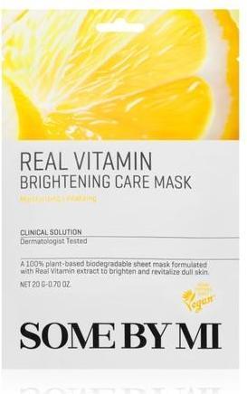 Actual product image Some By Mi Clinical Solution Vitamin Brightening Care Mask - Sheet mask for brightening and antioxid