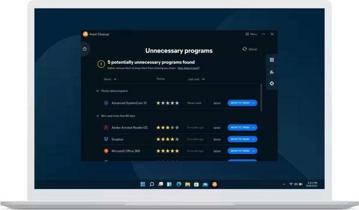 Produktbild Avast Cleanup Premium (10 User, 10 Geräte/User, 12 Monate)