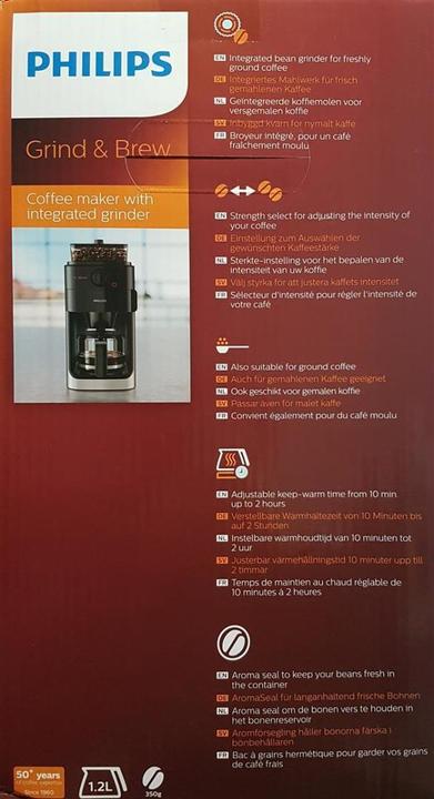 Produktbild Philips HD 7767/00 Gring & Brew