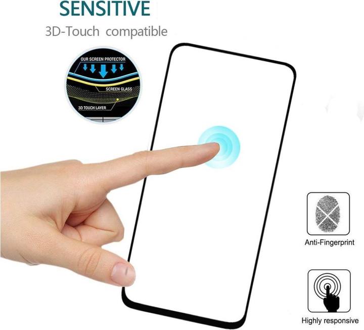 Produktbild Screenguard Honor 9X Full Screen Panzerglas Schutzfolie 2.5D 9H (1 Stück, Honor 9X)