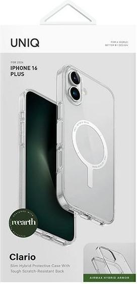 Produktbild Uniq etui Clario iPhone 16 Plus 6.7" Magclick Charging przeźroczysty/lucent clear (Apple iPhone 16 Plus)