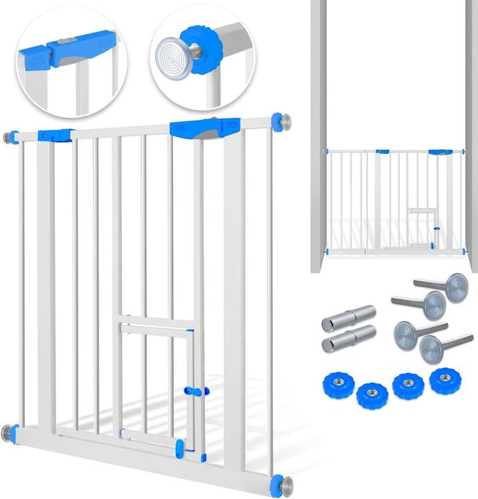 Kesser Türschutzgitter Blau 74-87cm
