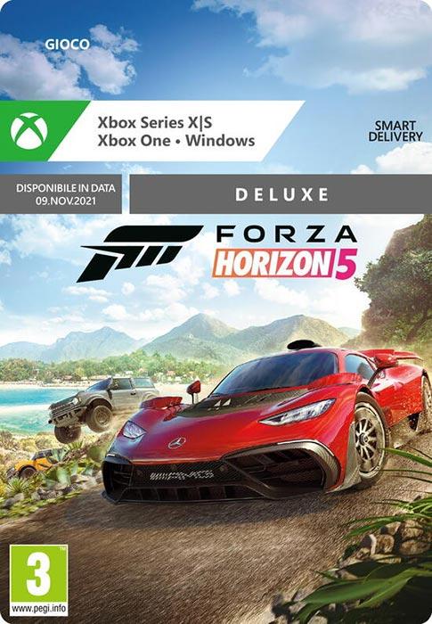 Actual product image Microsoft Forza Horizon 5: Deluxe Edition (Xbox Series S, Xbox One S, Xbox One X, Xbox Series X)
