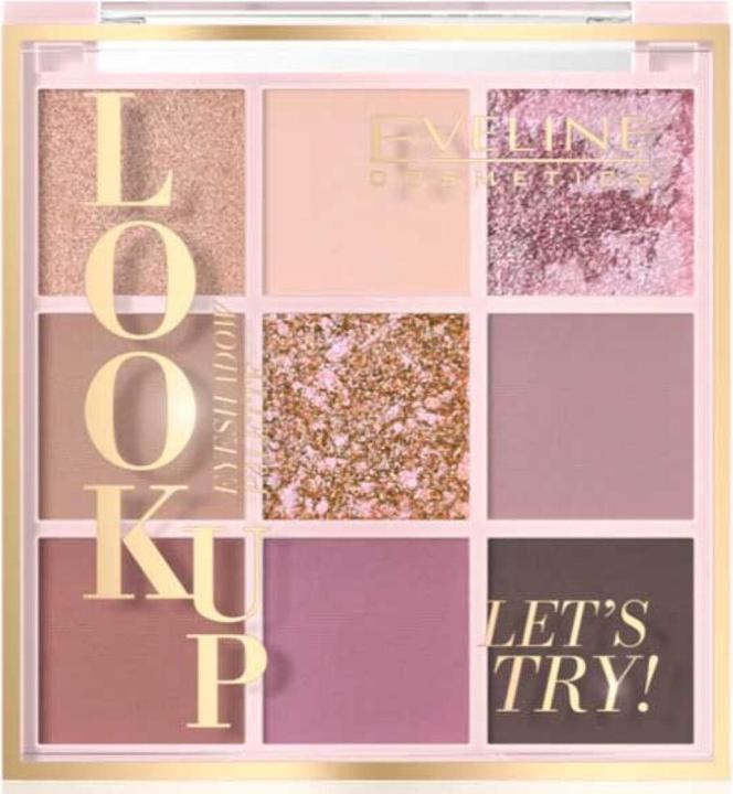 Image du produit Eveline Look Up Let'S Try Palette Of 9 Eye Shadows 10.8G (10.8G)
