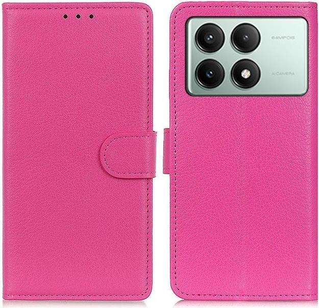 Immagine prodotto MU Classic Serie di copertine per libri in pelle Litchi (Xiaomi Poco X6 Pro)