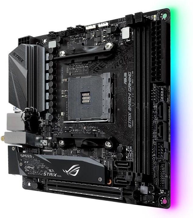 Image du produit ASUS ROG Strix B450-I Jeux (AM4, AMD B450, Mini-ITX)