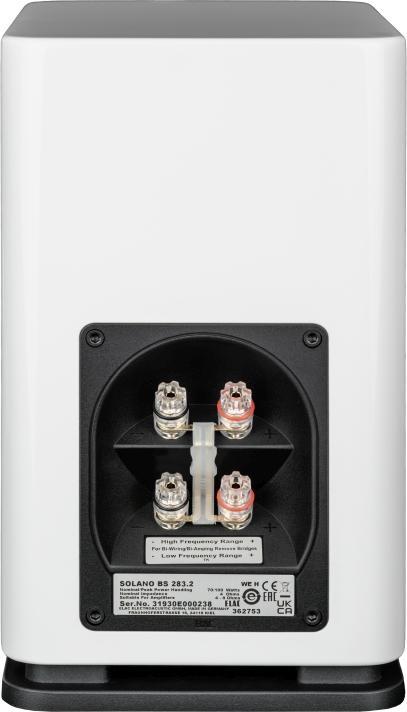 Actual product image ELAC Solano BS 283.2 highgloss *highgloss white* (1 pair)