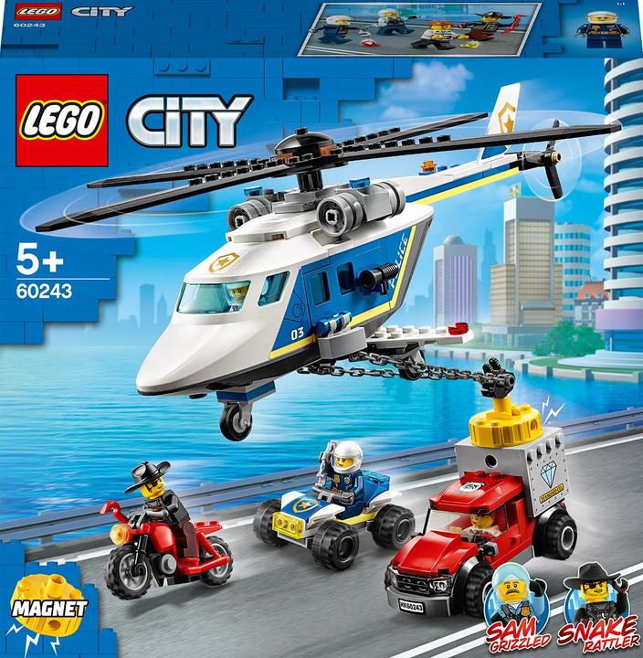 LEGO Police helicopter pursuit (60243, LEGO City)
