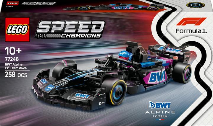 LEGO BWT Alpine F1 Team A524 race car (77248, LEGO Speed Champions)