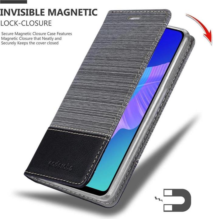 Image du produit Cadorabo Couverture look jeans Book (Huawei P40 Lite E)