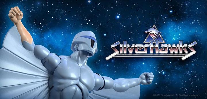 Actual product image Super7 SilverHawks figurine Ultimates Steelheart 18 cm