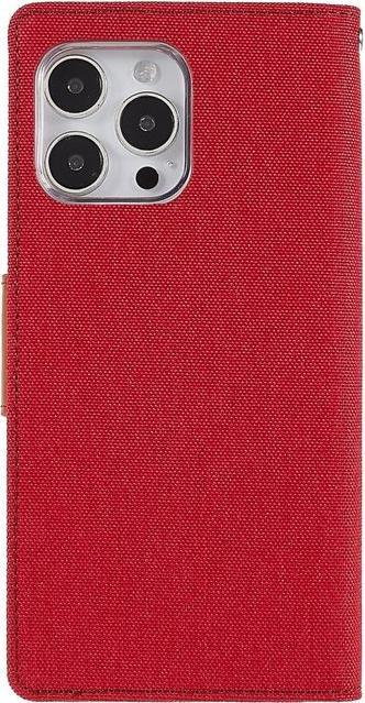 Actual product image Goospery Canvas Diary Series (Apple iPhone 14 Pro)