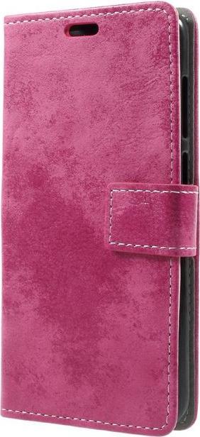Produktbild MU Classic Vintage Look Leder Hülle (Honor V9 Play, Honor 6C Pro)