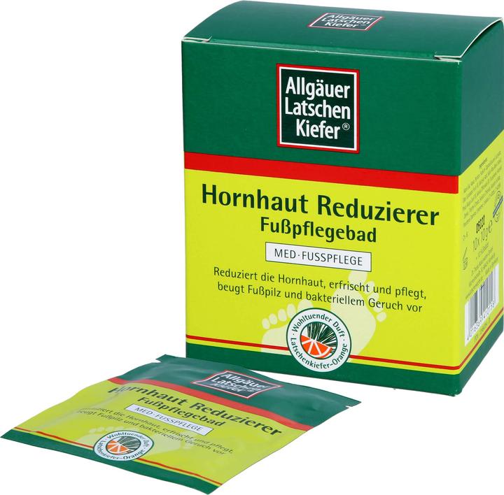 Image du produit Allgäuer Latschenk.réducteur de callosités soin des pieds, 10X10 g BAD (Produit anti-callosités)