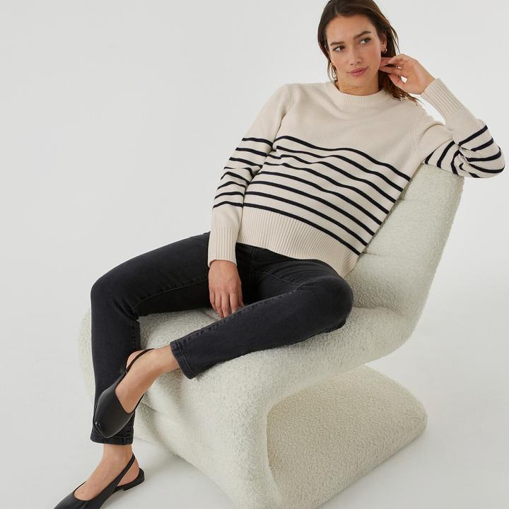 Actual product image La Redoute Collections Slim fit jeans for pregnancy (Frequency band 38 (2600 MHz))