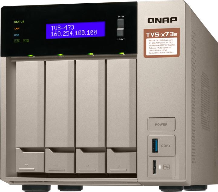 Image du produit QNAP Turbo TVS-473e (0 TB)