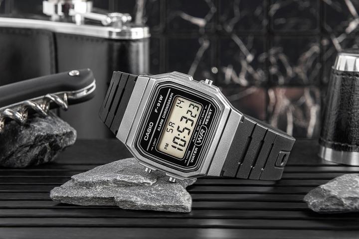 Immagine prodotto Casio Retro Vintage - F-91WM-1B (Orologio digitale, 33 mm)