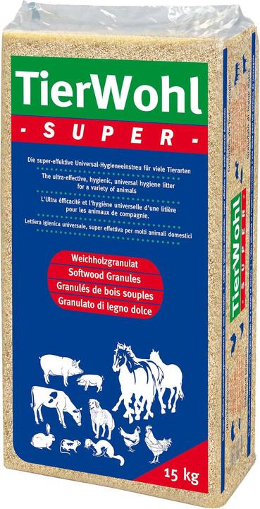 Produktbild Tierwohl Super Einstreu-Granulat (1 x, 15000 g)