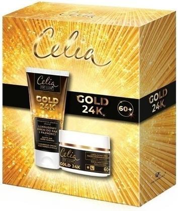 Celia Celiaset De Luxe Gold 24k Anti-Falten Creme Tag und Nacht 50ml und Handcreme 80ml