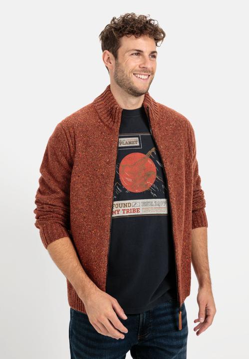 Actual product image Camel Active Cardigan made from sustainable merino wool (XL)