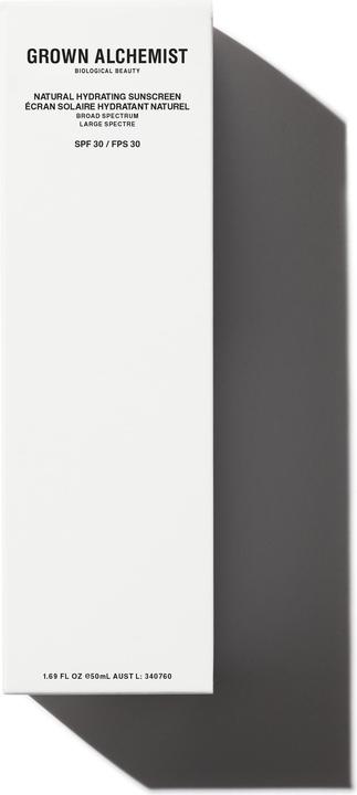 Produktbild Grown Alchemist Natural Hydrating Sunscreen Natürlicher Sonnenschutz SPF 30 (Sonnencreme Gesicht, SPF 30, 50 ml)
