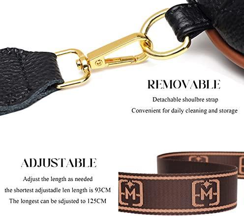 Produktbild Only-Bags.Store Crossbody Bag Breiter Gurt -Klein Umhängetasche Bauchtasche Leder Stylisch Taschen handtasche
